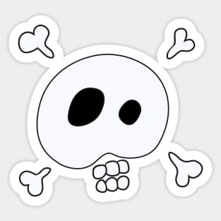Skulls and Bones Sticker